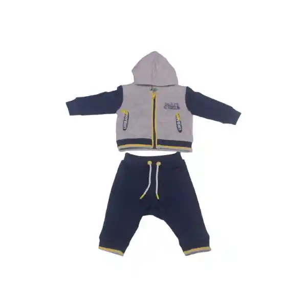 Buzo Bebe Niño Azul marino Pillin 12 M