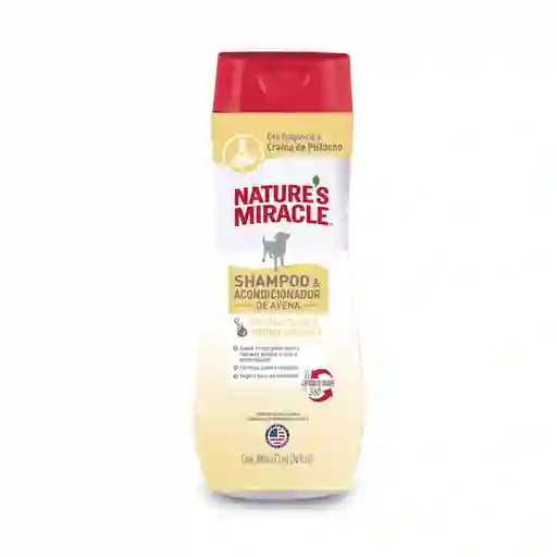 Natures Miracle Shampoo y Acondicionador Avena Pistacho
