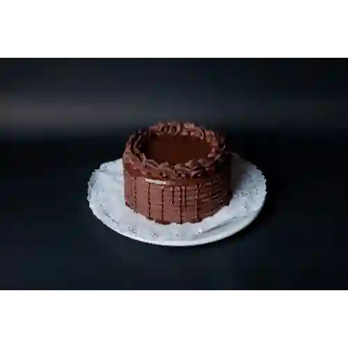 Porción chocolate manjar - trufa