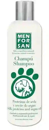 Men For San Shampoo Para Perro Seda y Aceite Argán