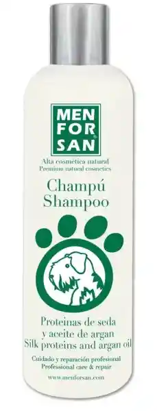 Men For San Shampoo Para Perro Seda y Aceite Argán