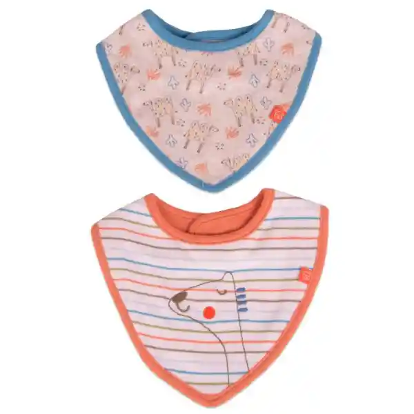 Set Babero Bebé Niño Multicolor Talla 3 M Pay206-23Sur Pillín