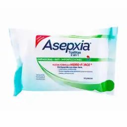Asepxia Toallitas 2 En 1 X