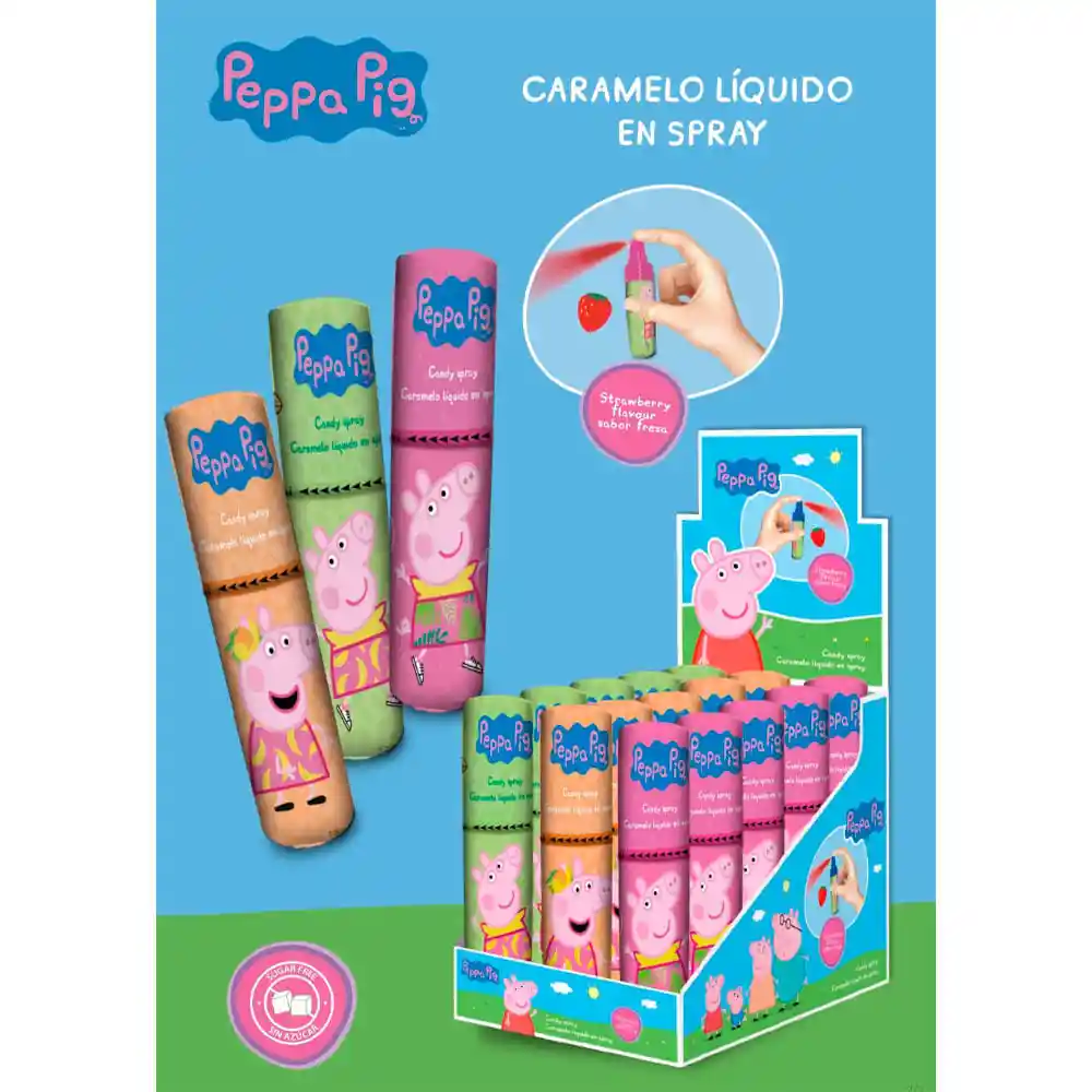 Caramelo en Spray Brickell Peppa Pig Surtido