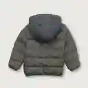 Chaqueta Parka Bloques Niño Verde Talla 6m