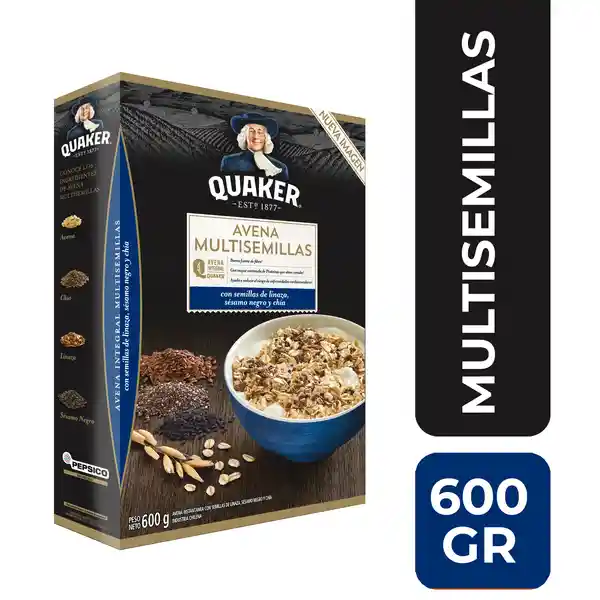 Quaker Avena Multisemillas I 600 g