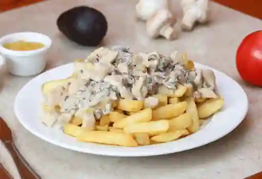 Papas champiñón