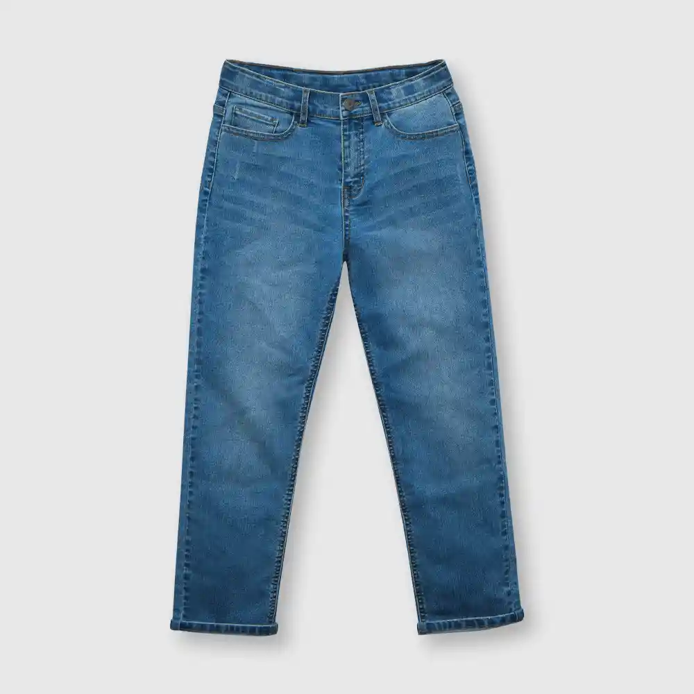 Jean Regular De Niño Azul Talla 8a