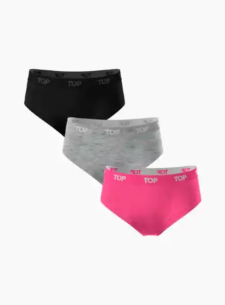 Top Pantaleta Niña Surtido 12 N206P3C2