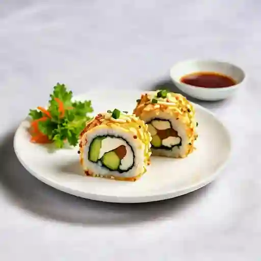 Roll champiñón furay cream cheese