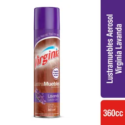 Virginia Lustramuebles en Aerosol Aroma a Lavanda