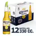 Corona Cerveza Extra 12 x 330 cc