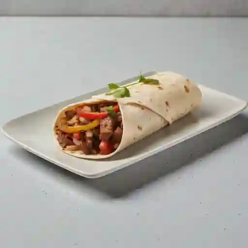 Fajita carne + 5 agregados
