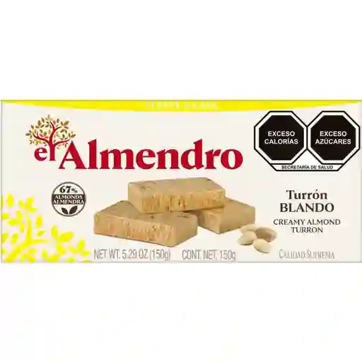Turrón Almendroel Blando 150 G