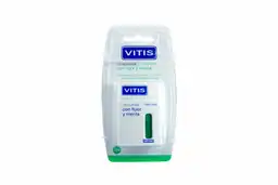 Vitis Cinta Dental con Cera, Flúor y Menta