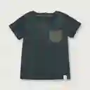 Polera De Niño Grafito Talla 9m