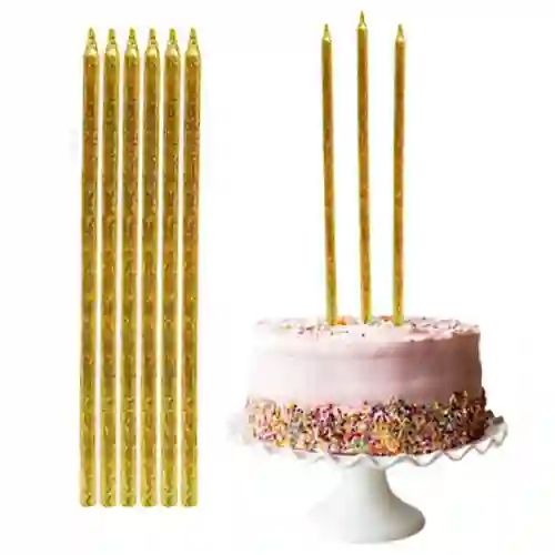 Velas de Cumpleaños Pack 6