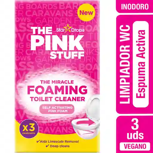 The Pink Stuff Espuma Activa WC