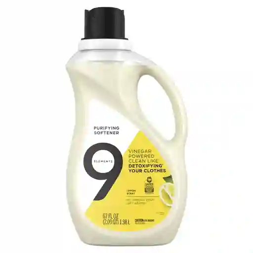 9 Elements Suavizante para Ropa Ecológico Aroma a Limón