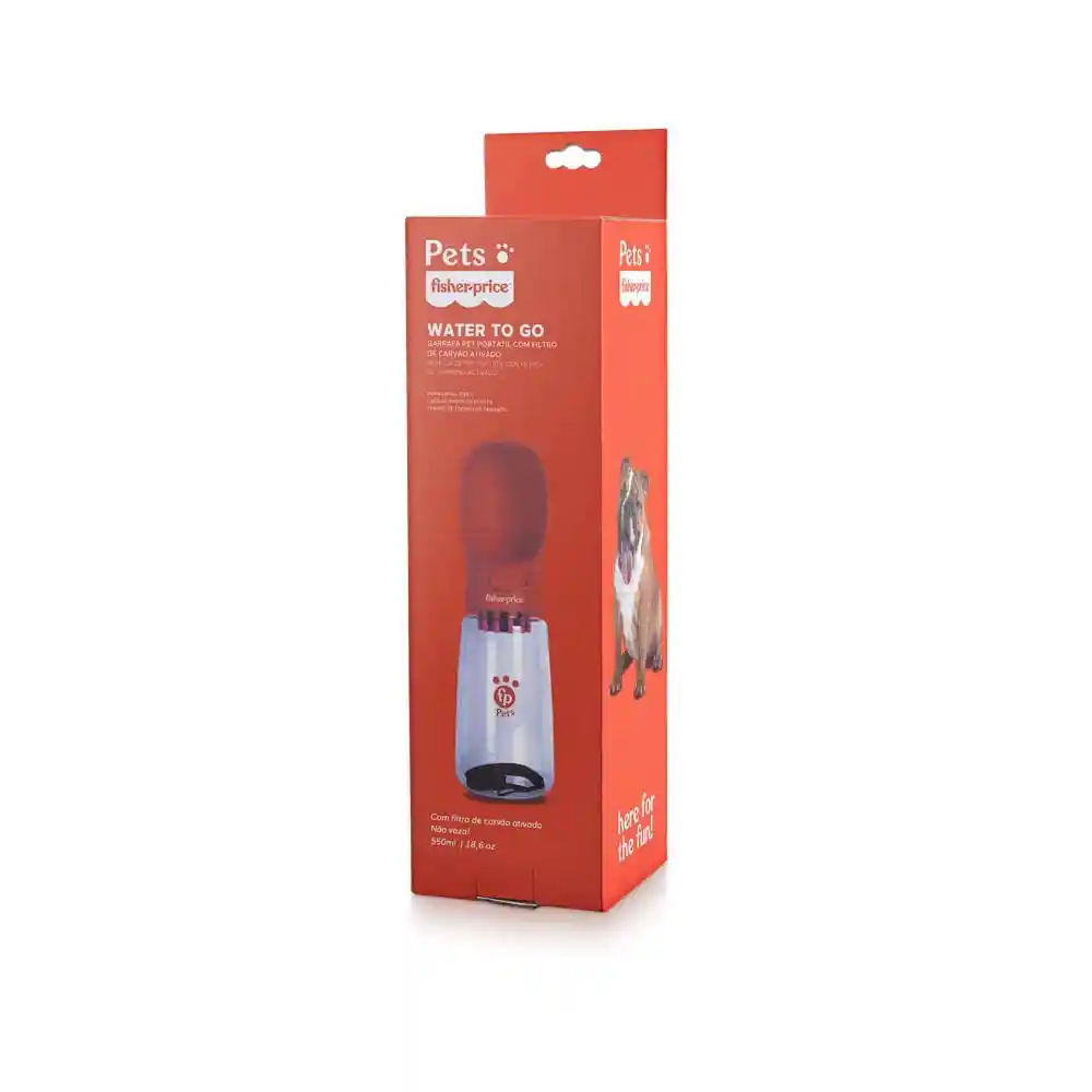 Fisher Price Botella Con Filtro De 550 Ml Gris