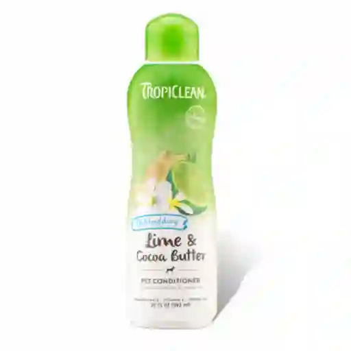 Tropiclean Acondicionador Shed Control Lime And Cocoa 592 mL