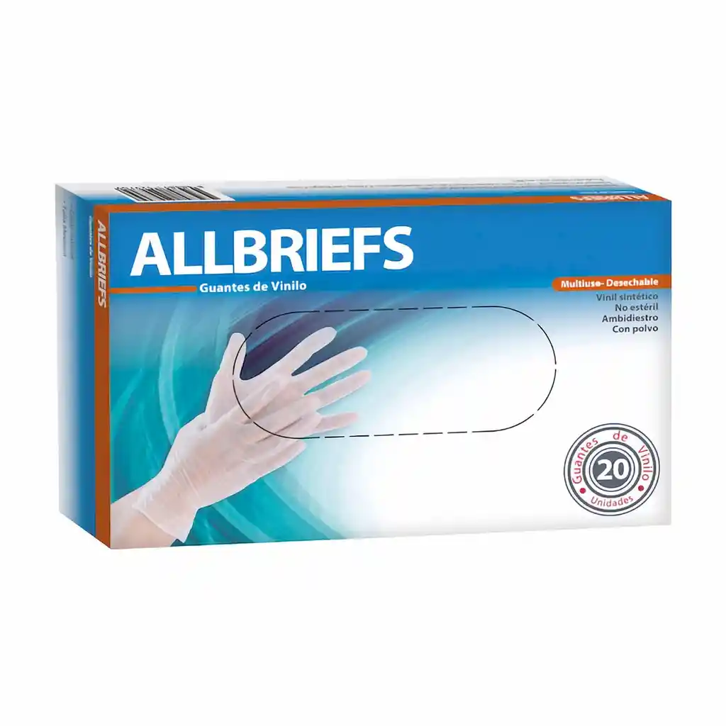 Allbriefs Guantes de Vinilo