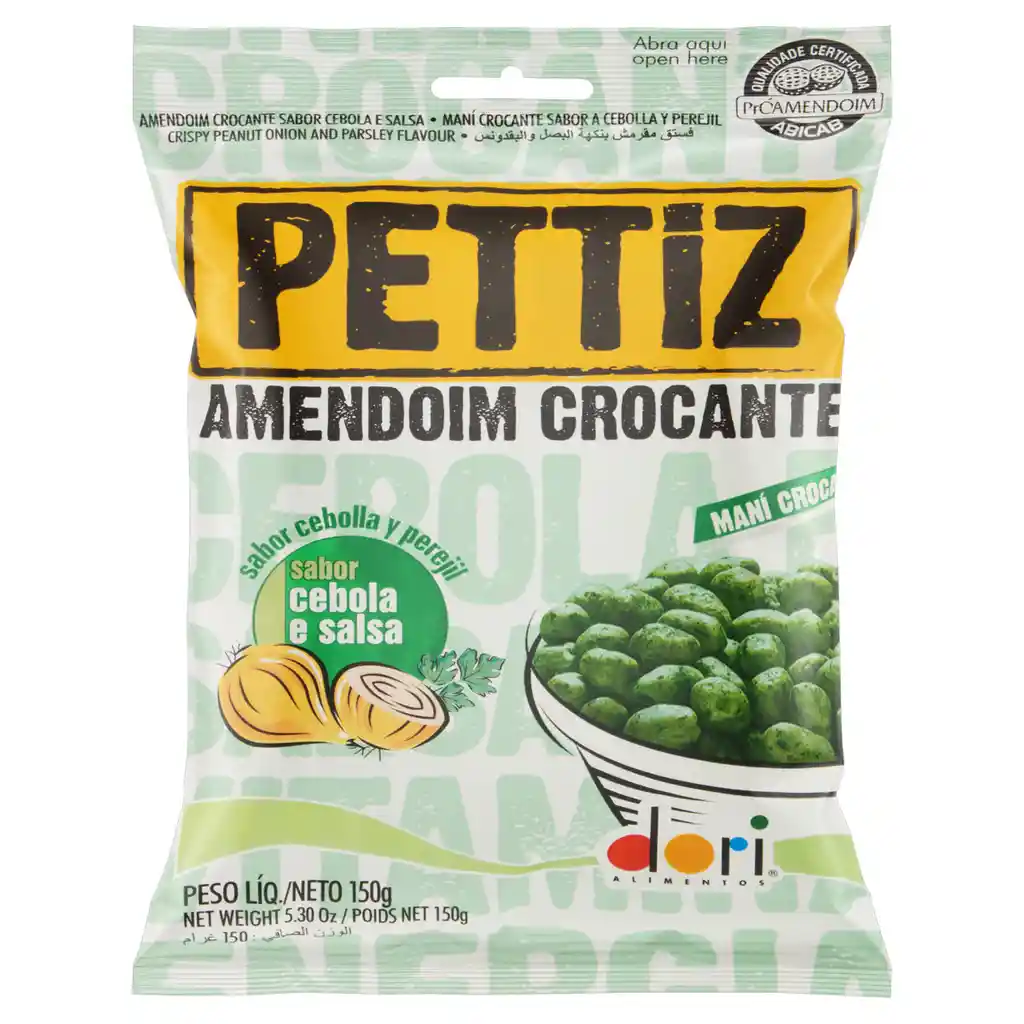 PETTIZ mani crocante cebolla