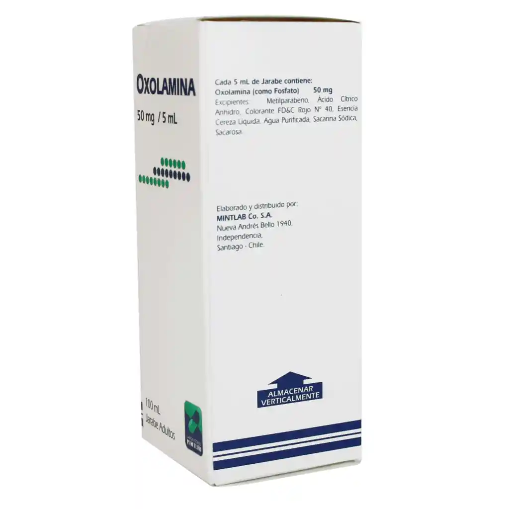 Oxolamina Adulto 100 Ml 50 Mg