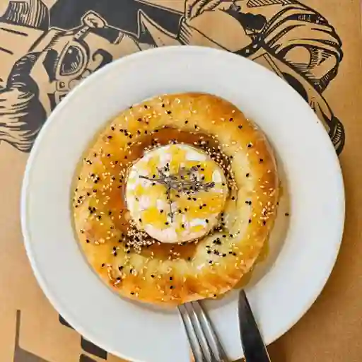 Camembert Asado A La Miel