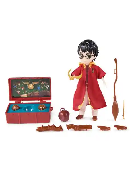 Spin Master Figura Wizarding World Harry de Lujo 8 Quidditch