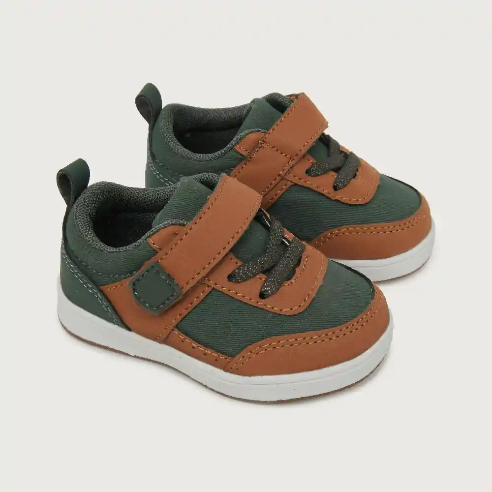 Zapatillas Urbana De Niño Café Talla 29