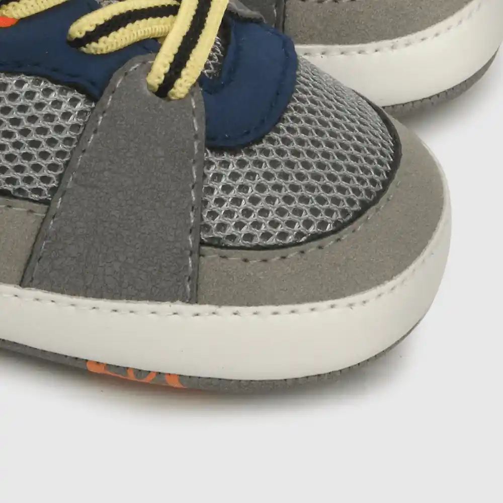 Zapatillas Con Elástico De Niño Azul Talla 16