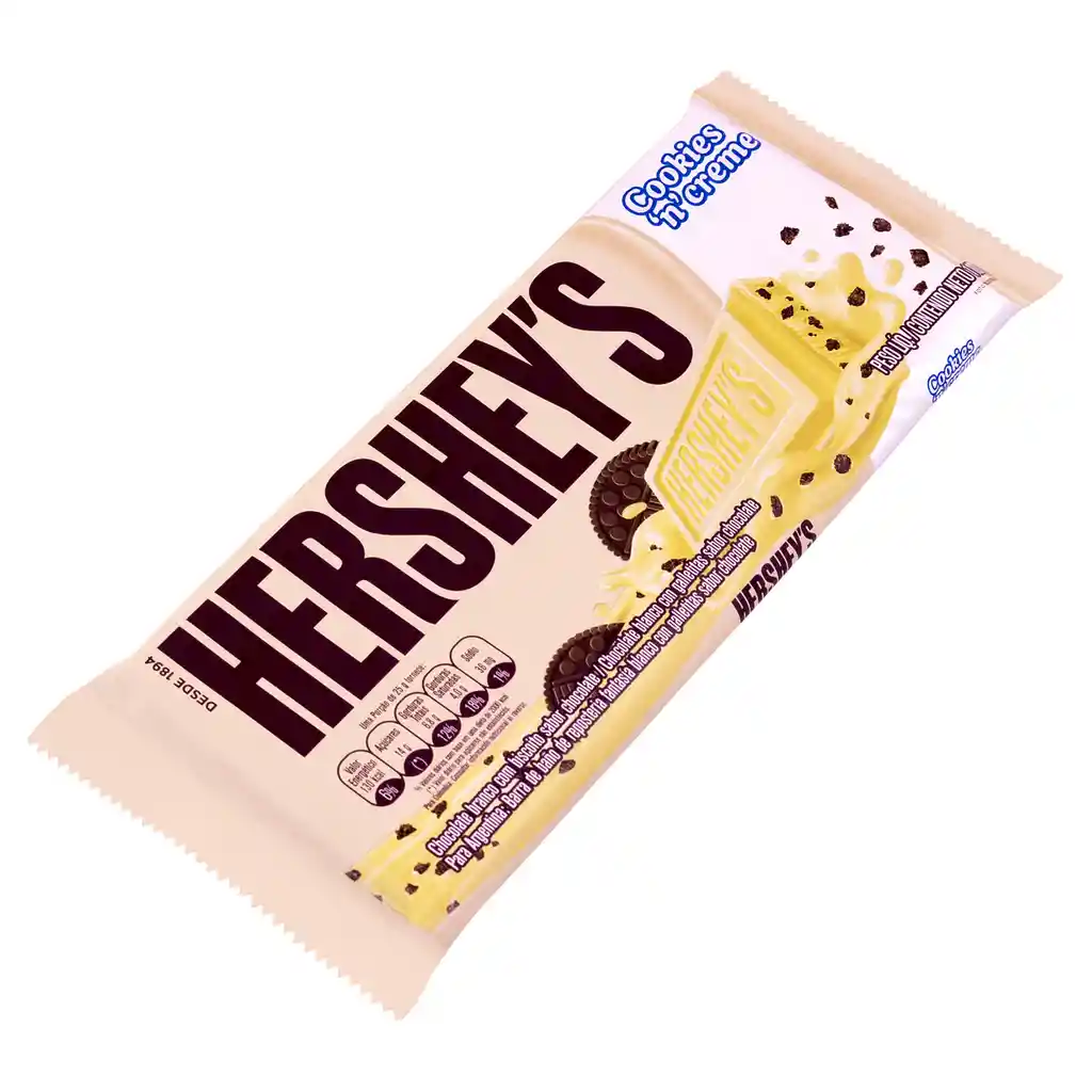 Hersheys Barra De Chocolate Cookies&Creme