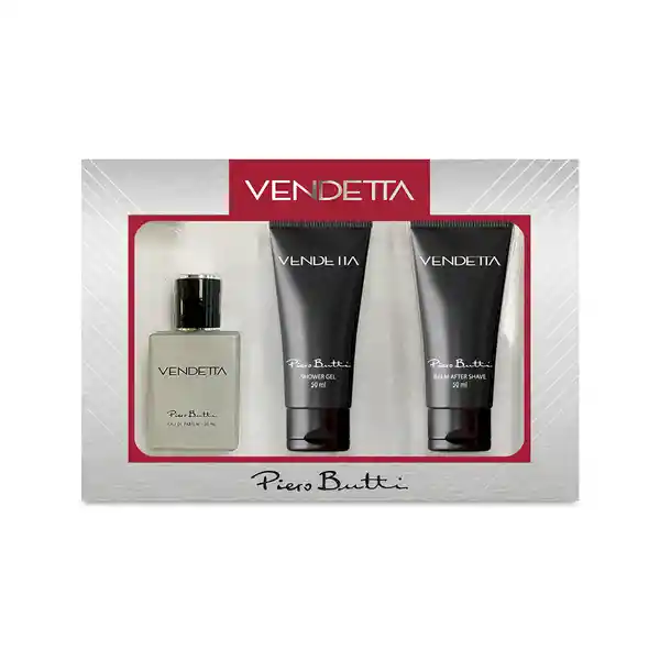 Piero Butti Set Perfume Vendetta + Shower Gel + After Gel