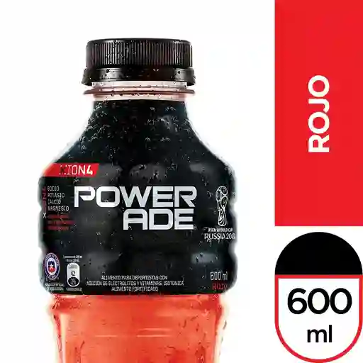 Powerade Rojo Regular 600 ml