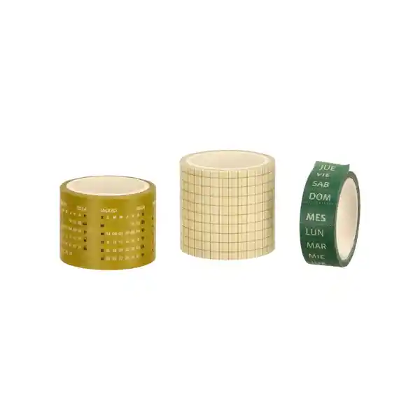 Set de Washi Tapes Planificadores