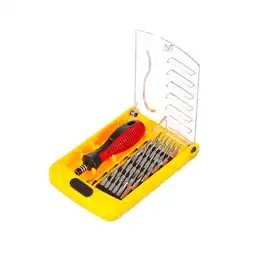 Miniso Set De Desarmadores Amarillo 37 Pzs