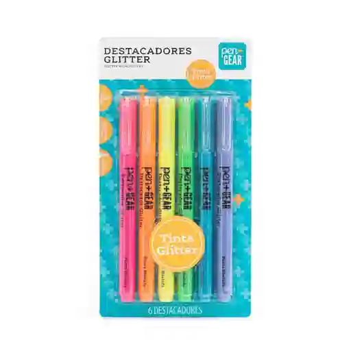 Pen+Gear Destacador Glitter