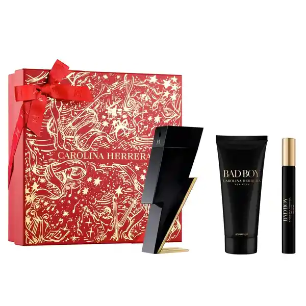 Carolina Herrera Set Perfume Bad Boy HD25