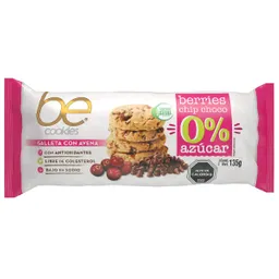 Be Cookies Galleta de Chips Berries 0% Azúcar