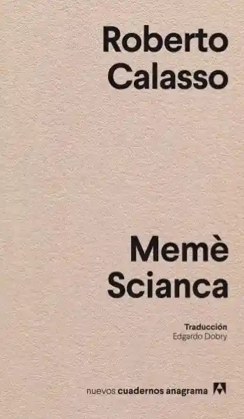 Meme Scianca - Roberto Calasso