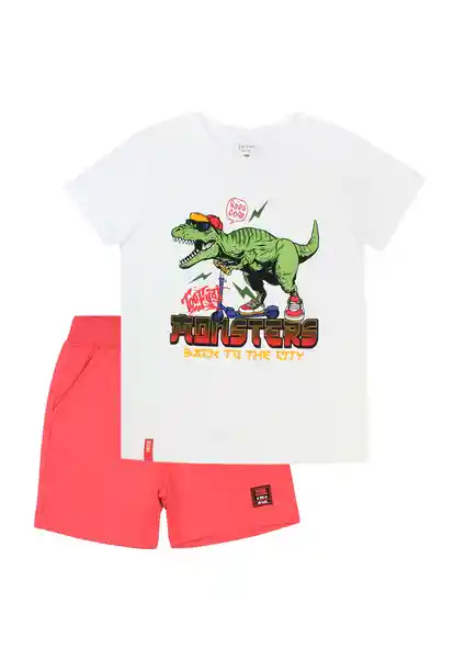 Conjunto Day to Day Kids Blanco 04 735