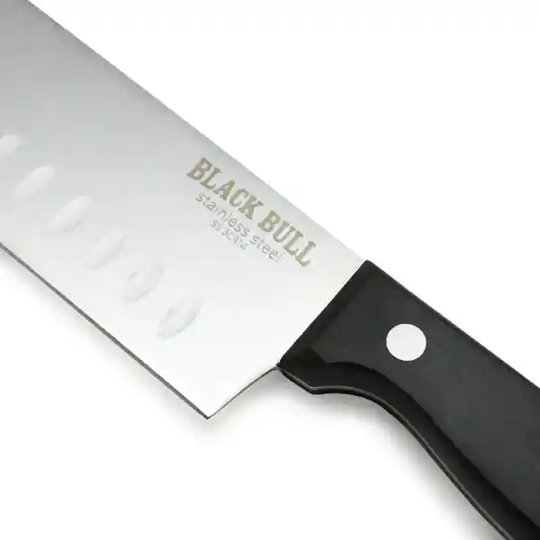 Black Bull Cuchillo Santoku Texas 7"