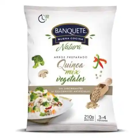 Banquete Quinoa Mix Vegetales