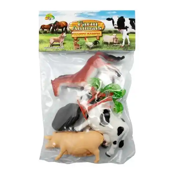 Nobel Toys Set de Figuras Animales de Granja 420589