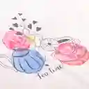 Polera Manga Larga Para Bebé Niña Crudo Talla 4 A Pillin