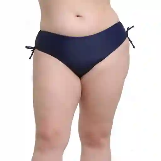 Bikini Calzón Ajustable Caderas Azul Marino Talla XXL Samia