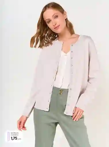 Sweater Mujer Aziz Básico Talla L