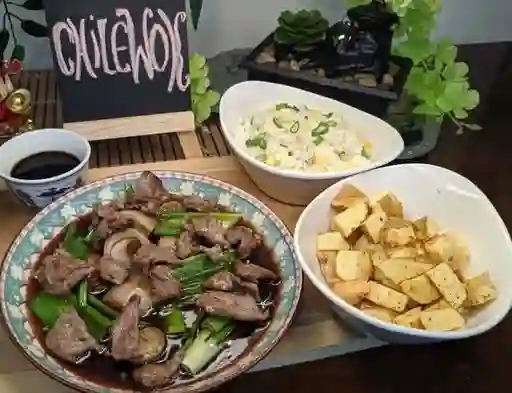 Carne Mongoliana Agridulce