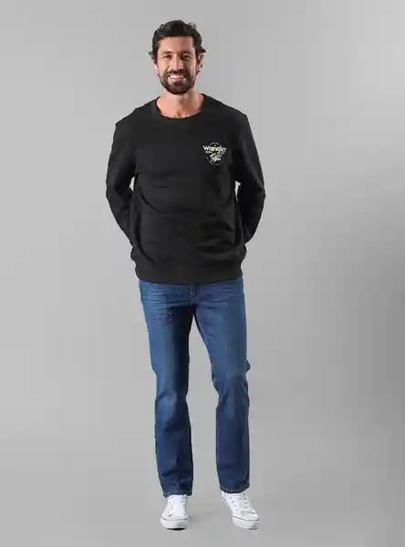 Jeans Straight Hombre Wrangler Greebrtt3 Talla 38